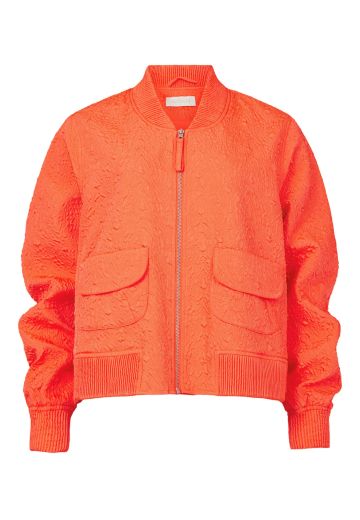 NOEN NEON CORAL BOMBER JKT