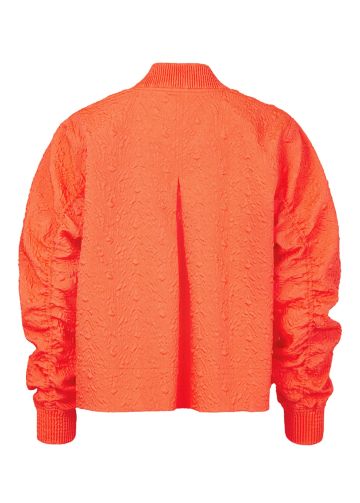 NOEN NEON CORAL BOMBER JKT