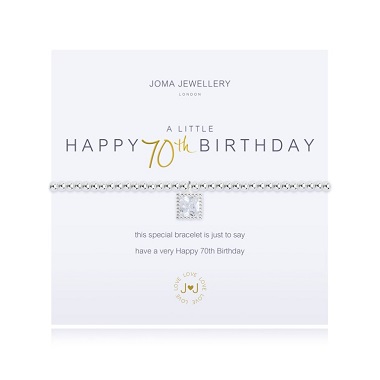 JOMA A Little 70th Birthday Bracelet