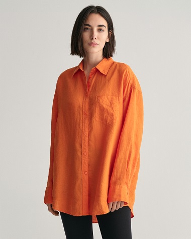 GANT Oversized Linen Shirt