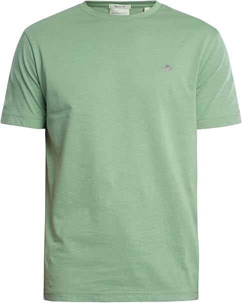 GANT REG SHIELD SS T-SHIRT KALAMATA GREEN