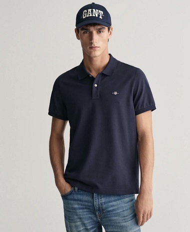 GANT Shield Polo Evening Blue