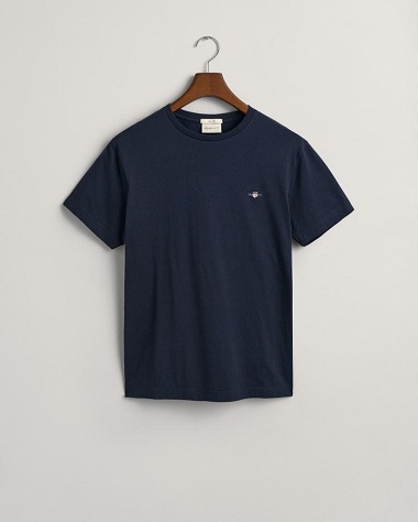 GANT Slim Shield T-Shirt Evening Blue